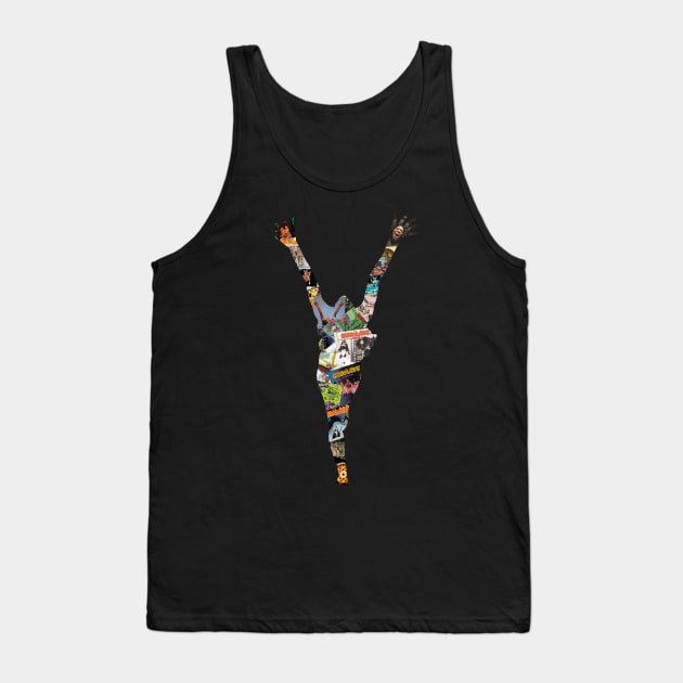 Parliament Funkadelic Album Art Collage Tank Top by BantechShop